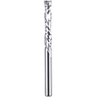 SpeTool Broca de compresión de 4 mm- vástago de 4 mm x 25 mm- fresadora de fresado CNC de carburo sólido HRC55 para…